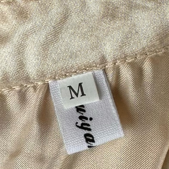 boutique floral embroidered midi dress M vintage look victorian fit & flare NWOT - Picture 10 of 12